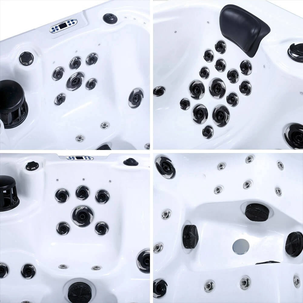 Home Deluxe Outdoor-Whirlpool BEACH Inkl. Treppe Und Thermoabdeckung 6 Home Deluxe Outdoor-Whirlpool BEACH Inkl. Treppe Und Thermoabdeckung – Bild 6