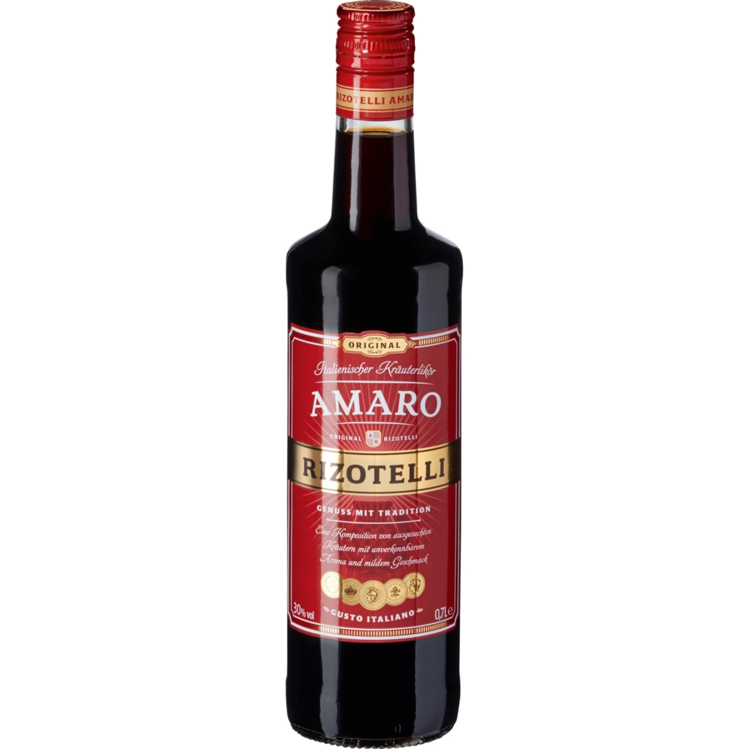 Rizotelli Amaro Kräuterlikör 30,0 % Vol 0,7 Liter 1 Rizotelli Amaro Kräuterlikör 30,0 % Vol 0,7 Liter