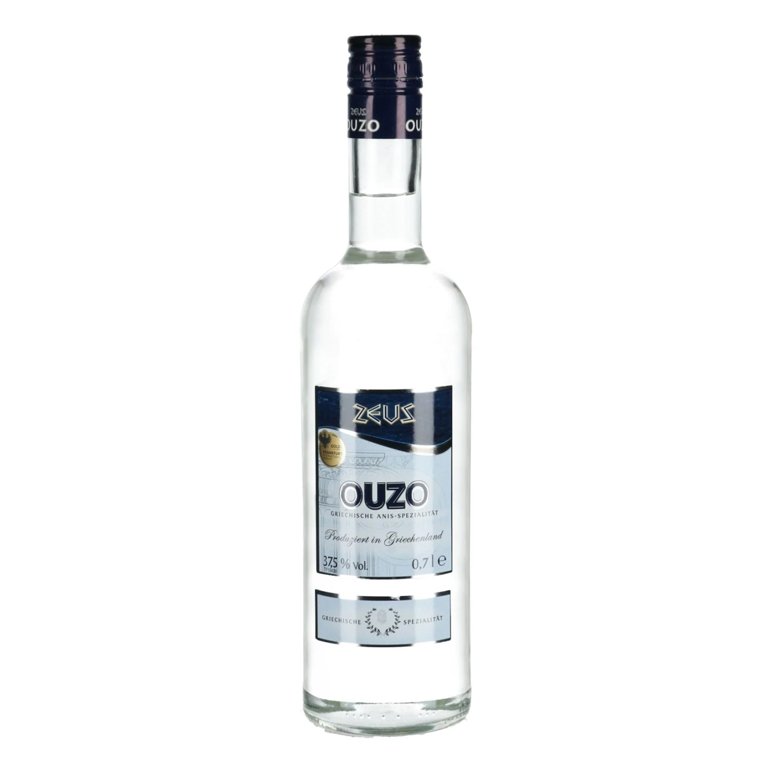 Zeus Ouzo 37,5 % Vol 0,7 Liter 1 Zeus Ouzo 37,5 % Vol 0,7 Liter