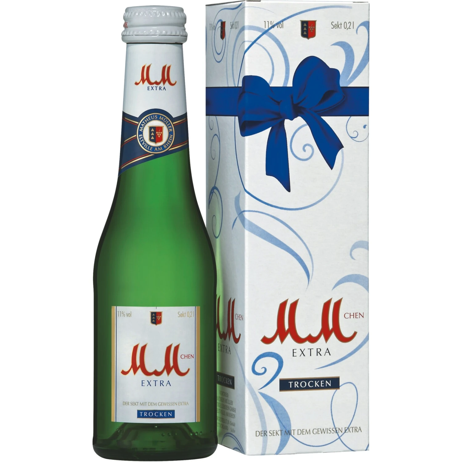 MM Extra Sekt Trocken 11,0 % Vol 0,2 Liter 1 MM Extra Sekt Trocken 11,0 % Vol 0,2 Liter