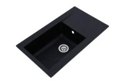 Respekta Mineralite Einbauspüle Denver 86x50 Cm - Schwarz 9 Respekta Mineralite Einbauspüle Denver 86x50 Cm - Schwarz -Netto 1992633001 prod 004