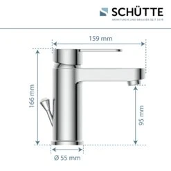 Schütte Waschtischarmatur Elephant, Chrom 11 Schütte Waschtischarmatur Elephant, Chrom -Netto 2137016000 prod 006