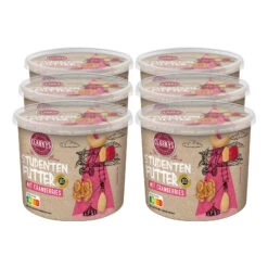 Clarkys Studentenfutter Mit Cranberries 275 G, 6er Pack