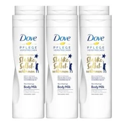 Dove Body Milk 400 Ml, 6er Pack