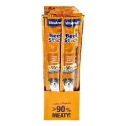 Vitakraft Hundefutter Beef Stick Pute 12 G, 50er Pack