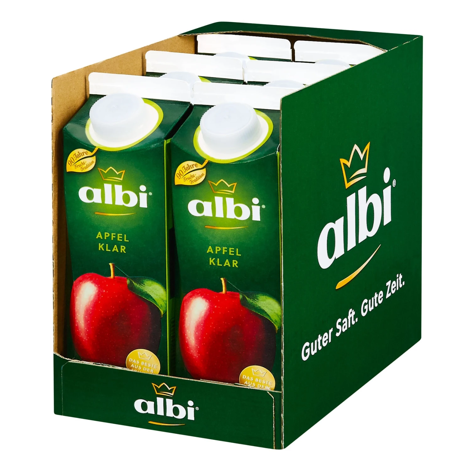 Albi Apfelsaft Klar 1 Liter, 6er Pack 1 Albi Apfelsaft Klar 1 Liter, 6er Pack