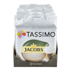 Jacobs Tassimo Latte Macchiato 16 Kapseln 264 G, 5er Pack