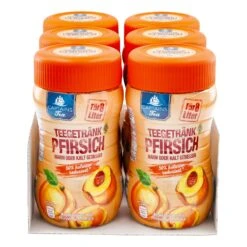 Captains Tea Instanttee Pfirsich 400 G, 6er Pack