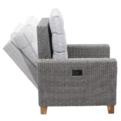 Gartengarnitur MCW-G28, Sitzgruppe Lounge-Set, Akazie Holz Halbrundes Rattan Verstellbar FSC ~ Grau, Kissen Hellgrau 11 Gartengarnitur MCW-G28, Sitzgruppe Lounge-Set, Akazie Holz Halbrundes Rattan Verstellbar FSC ~ Grau, Kissen Hellgrau -Netto 2165591000 prod 006