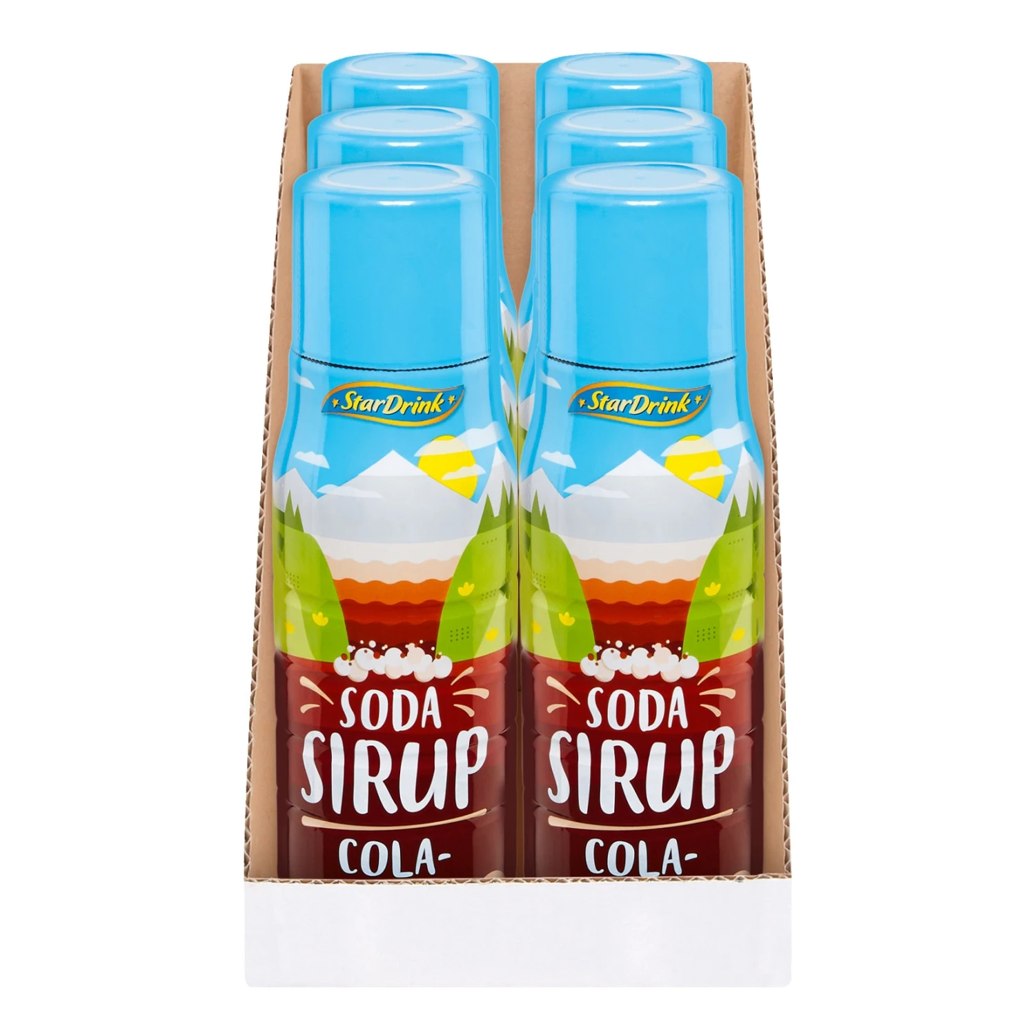 Stardrink Soda Sirup Cola 0,5 Liter, 6er Pack 1 Stardrink Soda Sirup Cola 0,5 Liter, 6er Pack