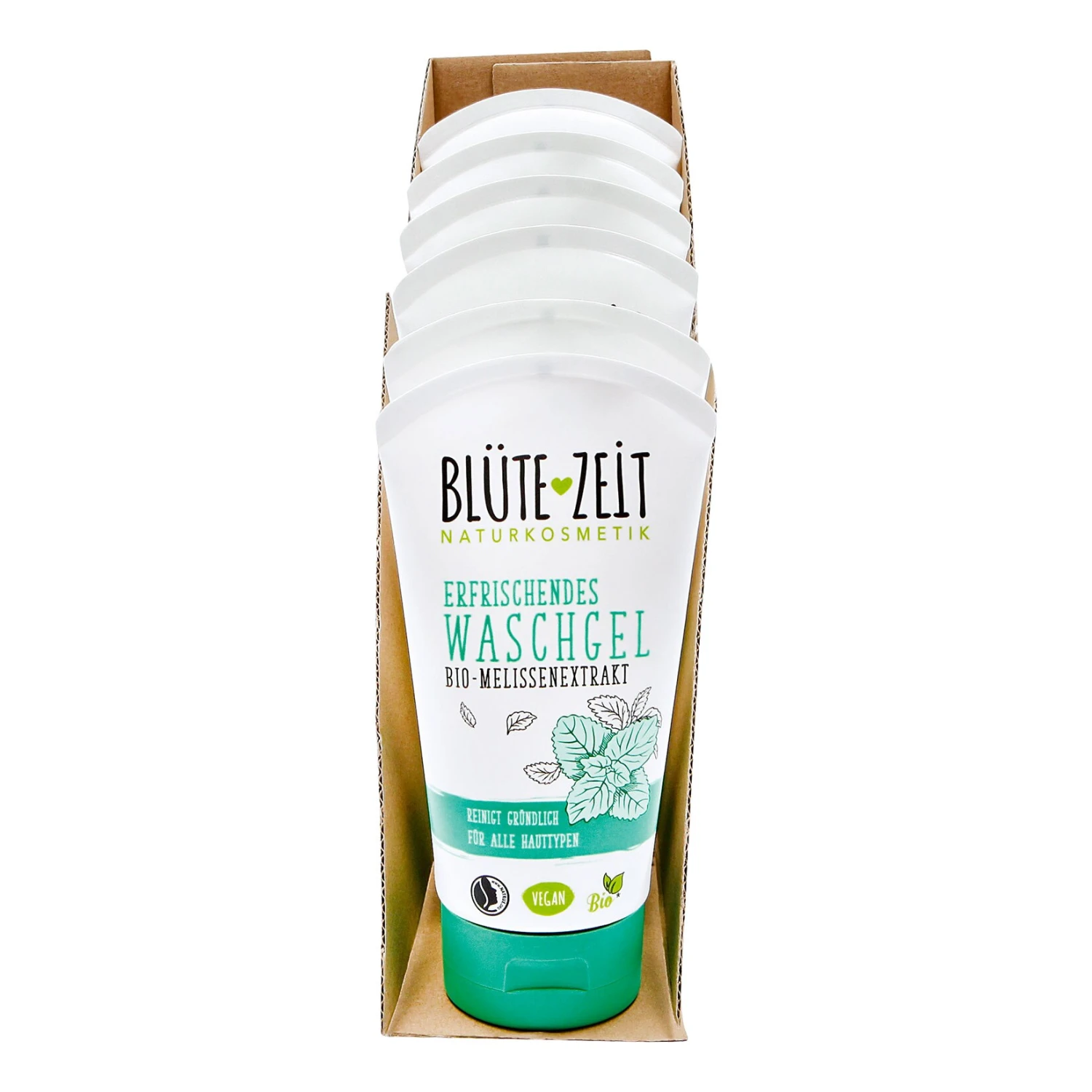 BLÜTE-ZEIT Waschgel Melisse 150 Ml, 6er Pack 1 BLÜTE-ZEIT Waschgel Melisse 150 Ml, 6er Pack