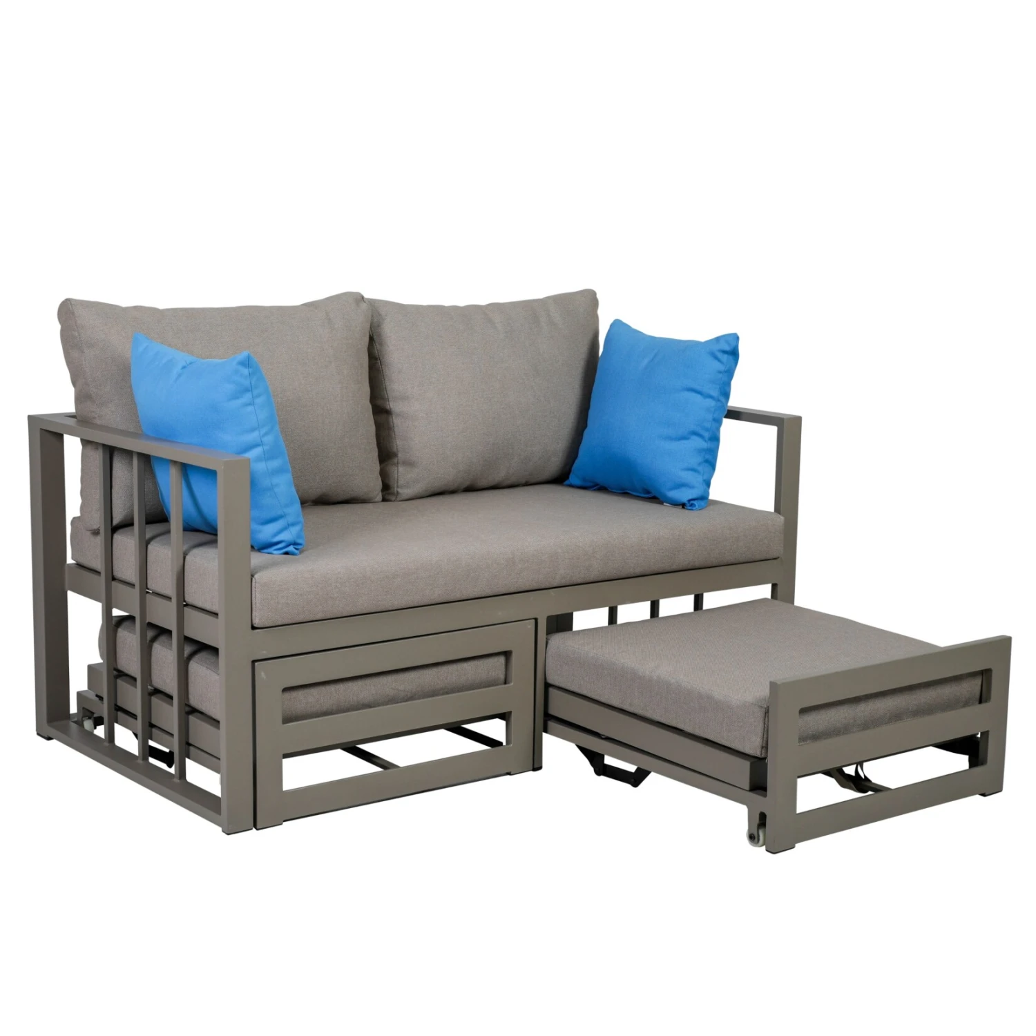 Greemotion Sofa Nassau, Alu, Beige 1 Greemotion Sofa Nassau, Alu, Beige