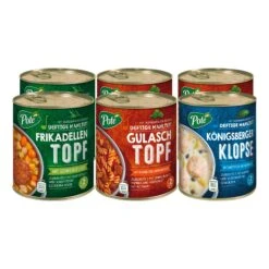 Pote Deftige Mahlzeit Eintöpfe 800 G, Verschiedene Sorten, 6er Pack