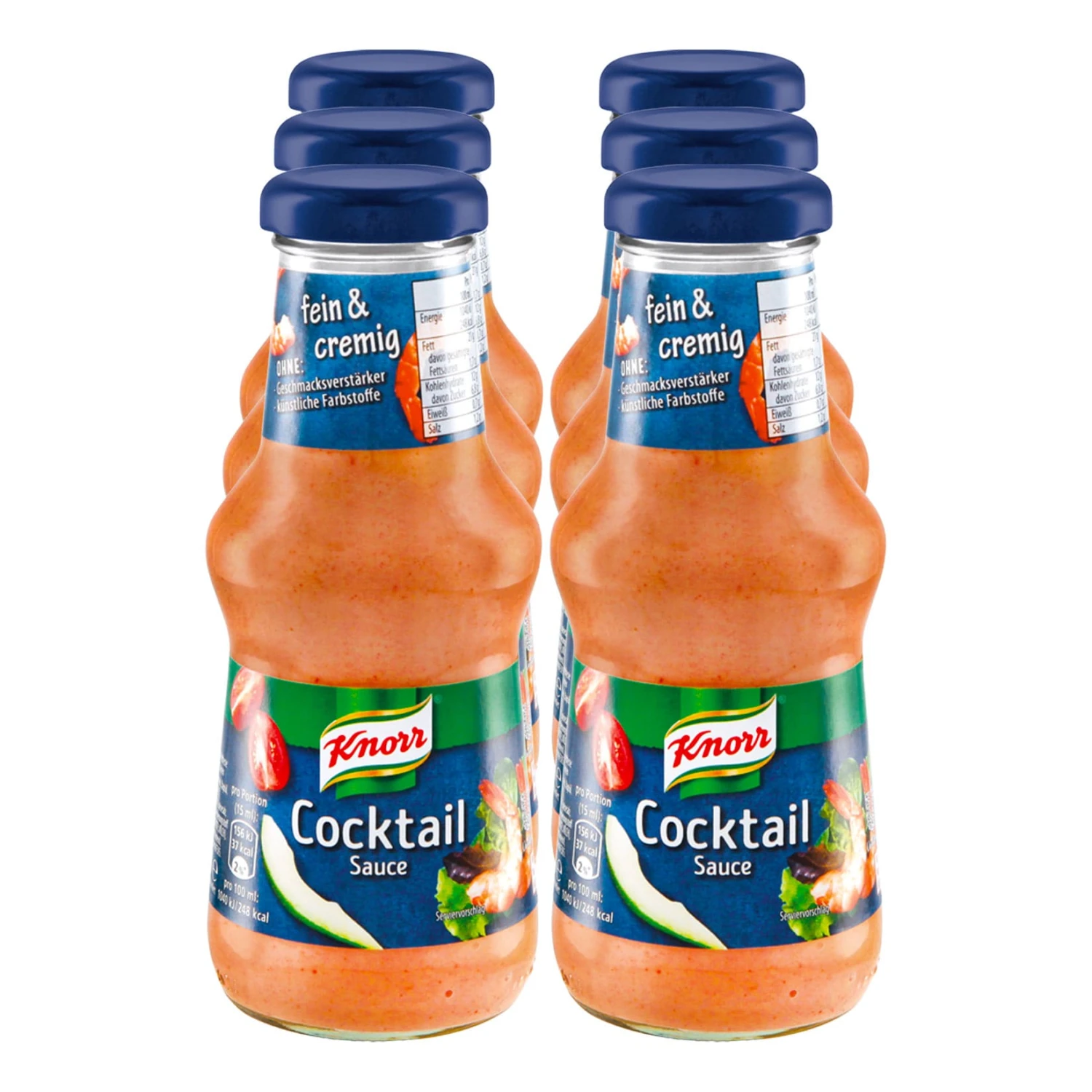 Knorr Cocktail-Sauce 250 Ml, 6er Pack 1 Knorr Cocktail-Sauce 250 Ml, 6er Pack