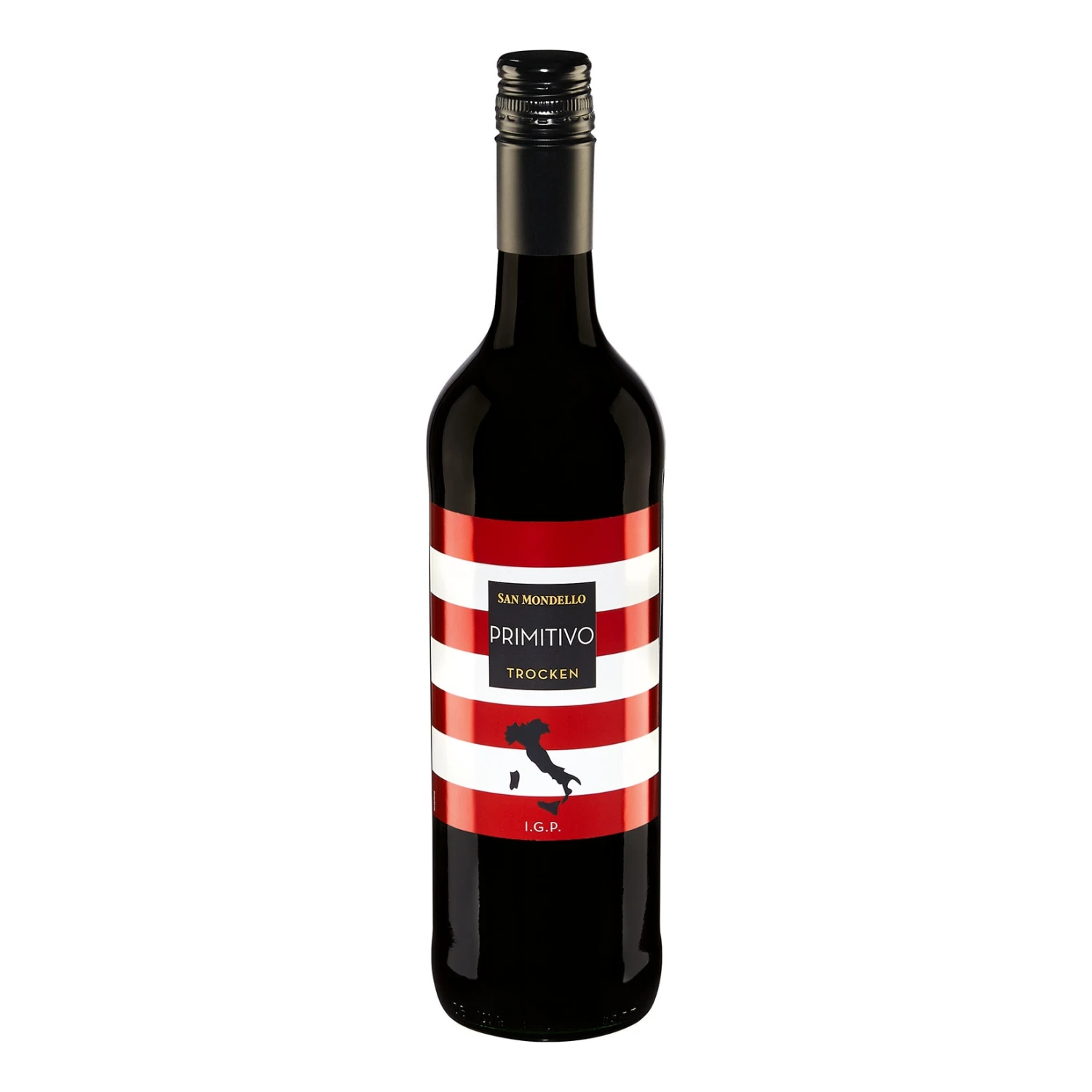 San Mondello Primitivo IGT 12,5 % Vol 0,75 Liter 1 San Mondello Primitivo IGT 12,5 % Vol 0,75 Liter