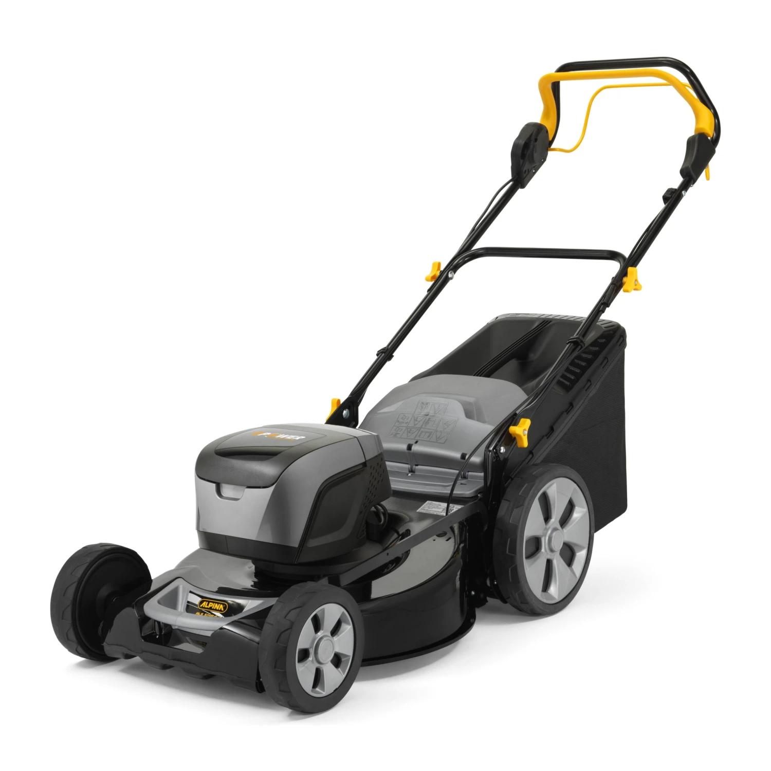 ALPINA Akku-Rasenmäher AL5 5148 S Li - Inkl. 2x 5 Ah Akku U. Ladegerät 2 ALPINA Akku-Rasenmäher AL5 5148 S Li - Inkl. 2x 5 Ah Akku U. Ladegerät – Bild 2