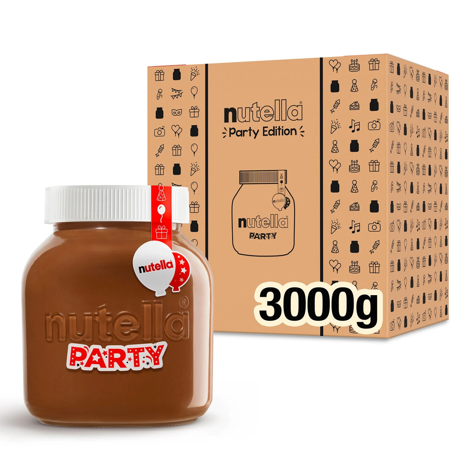 Nutella Party Edition, 3 Kg 1 Nutella Party Edition, 3 Kg
