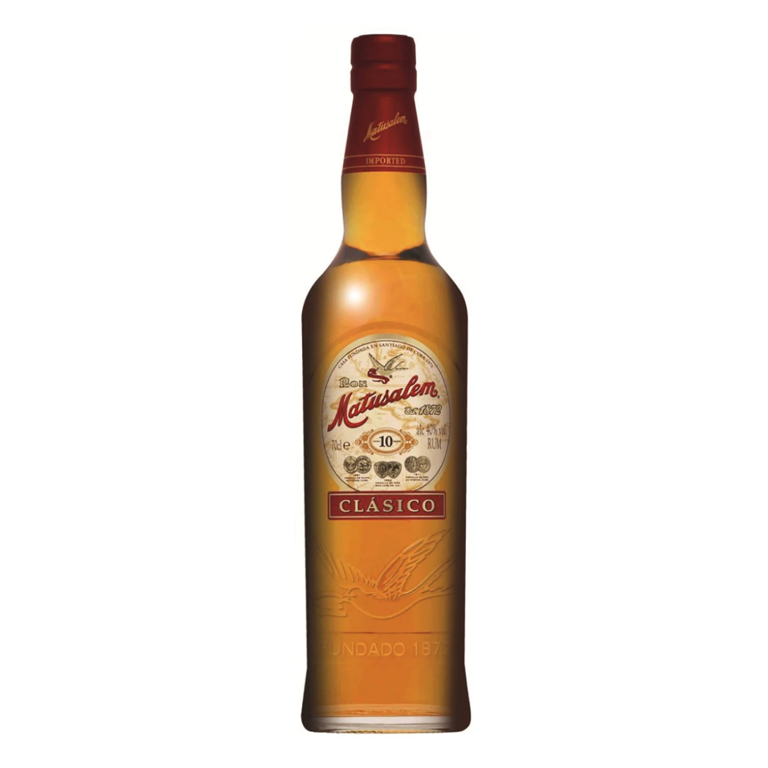 Matusalem 10 Jahre Clasico Rum 40,0 % Vol 0,7 Liter 1 Matusalem 10 Jahre Clasico Rum 40,0 % Vol 0,7 Liter