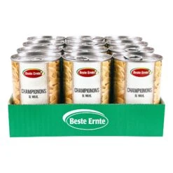 Beste Ernte Okechamp Champignons 3. Wahl Scheiben 170 G, 12er Pack