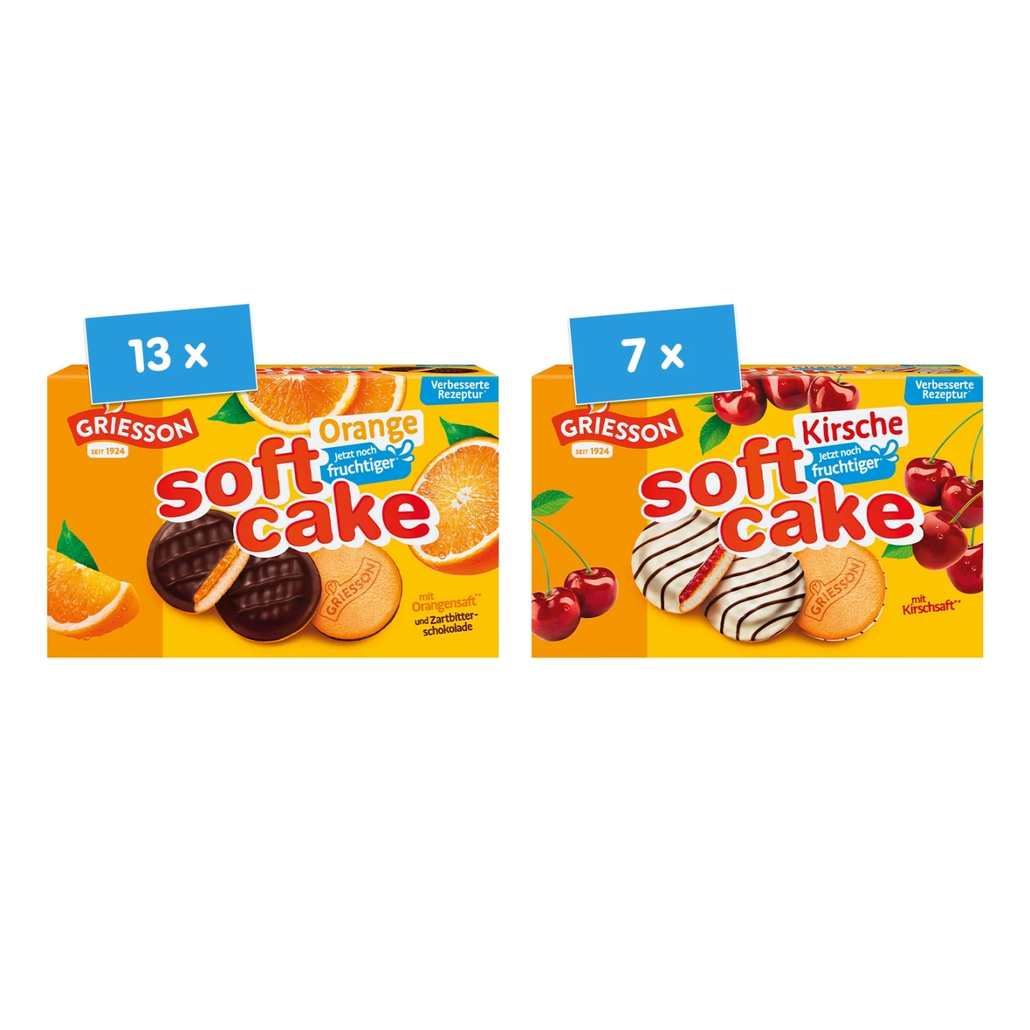 Griesson Soft Cake Verschiedene Sorten 300 G, 24er Pack 1 Griesson Soft Cake Verschiedene Sorten 300 G, 24er Pack
