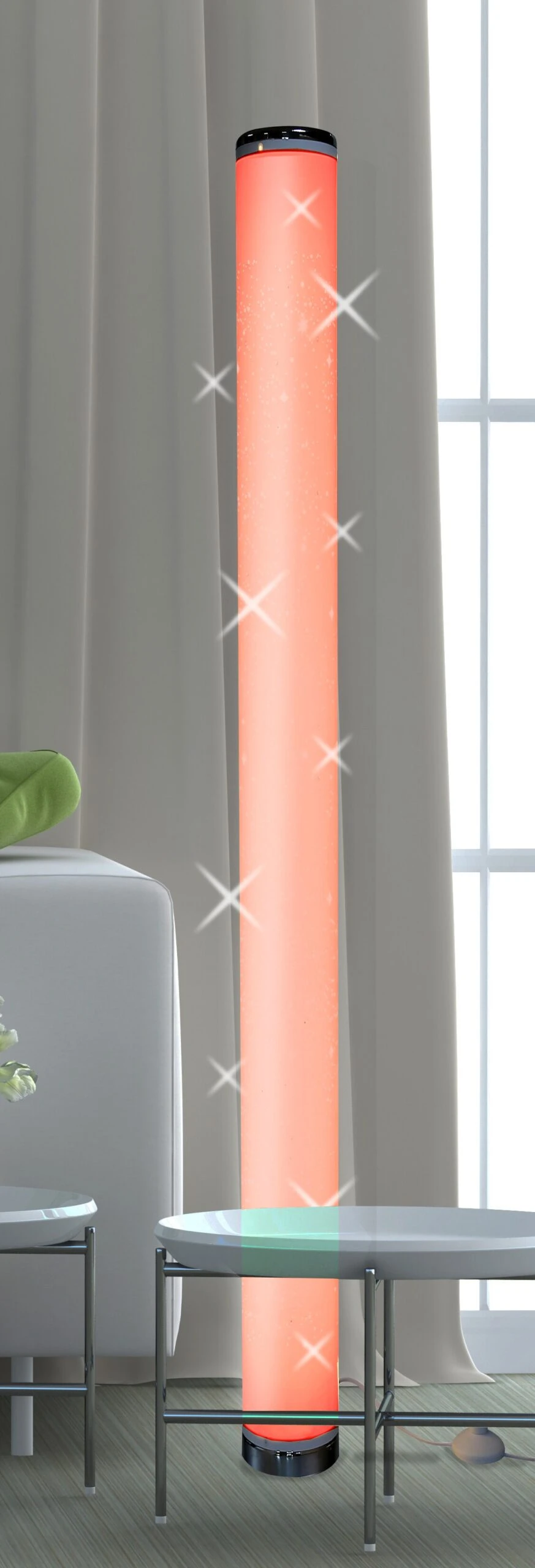 StarQ LED Stehleuchte Mit Sterneffekt RGB 3 StarQ LED Stehleuchte Mit Sterneffekt RGB – Bild 3