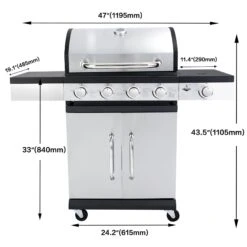 El Fuego® Gasgrill "San Antonio 4+1 9 El Fuego® Gasgrill "San Antonio 4+1 -Netto 2284003000 prod 004