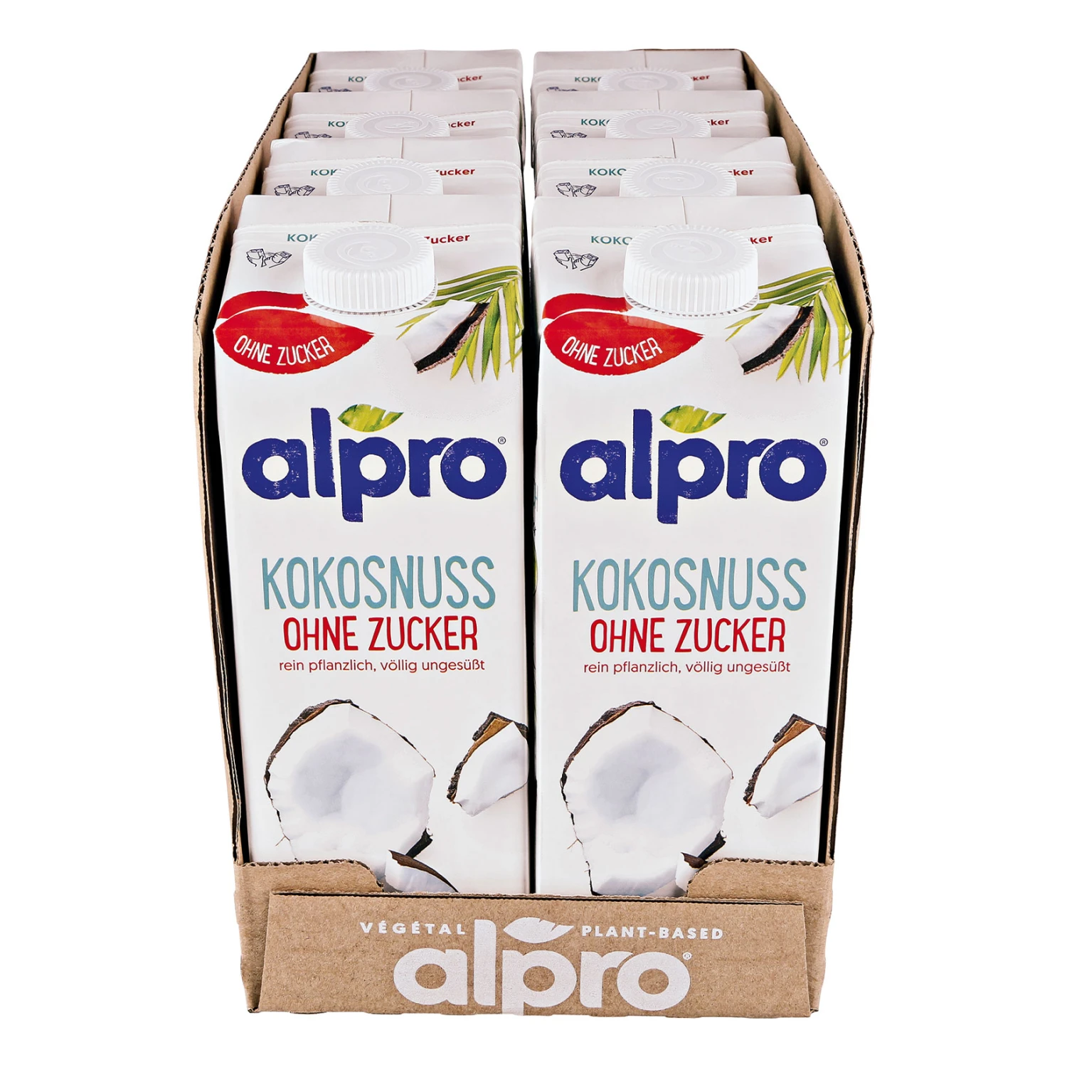Alpro Kokosnussdrink Ohne Zucker 1 Liter, 8er Pack 1 Alpro Kokosnussdrink Ohne Zucker 1 Liter, 8er Pack