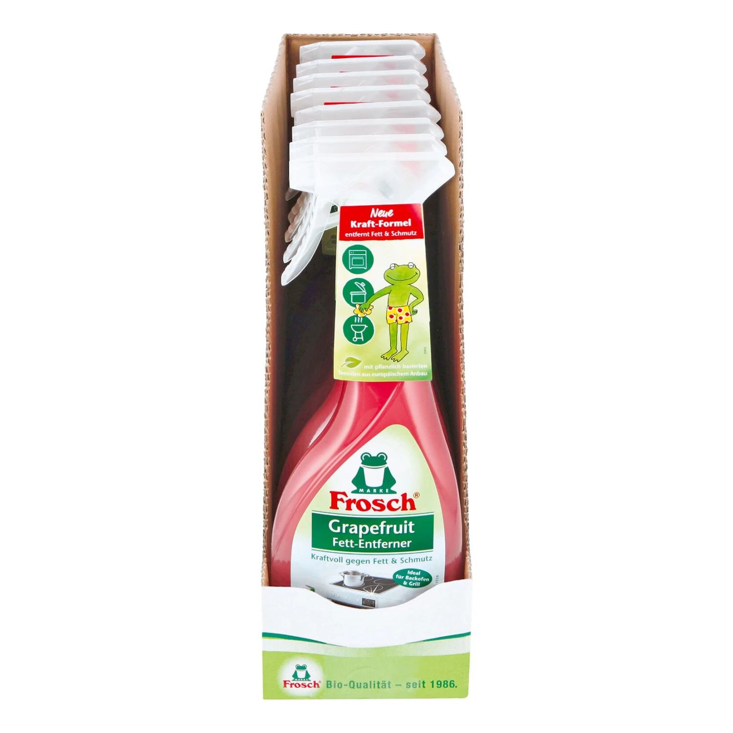 Frosch Fett-Entferner Grapefruit 500 Ml, 8er Pack 1 Frosch Fett-Entferner Grapefruit 500 Ml, 8er Pack