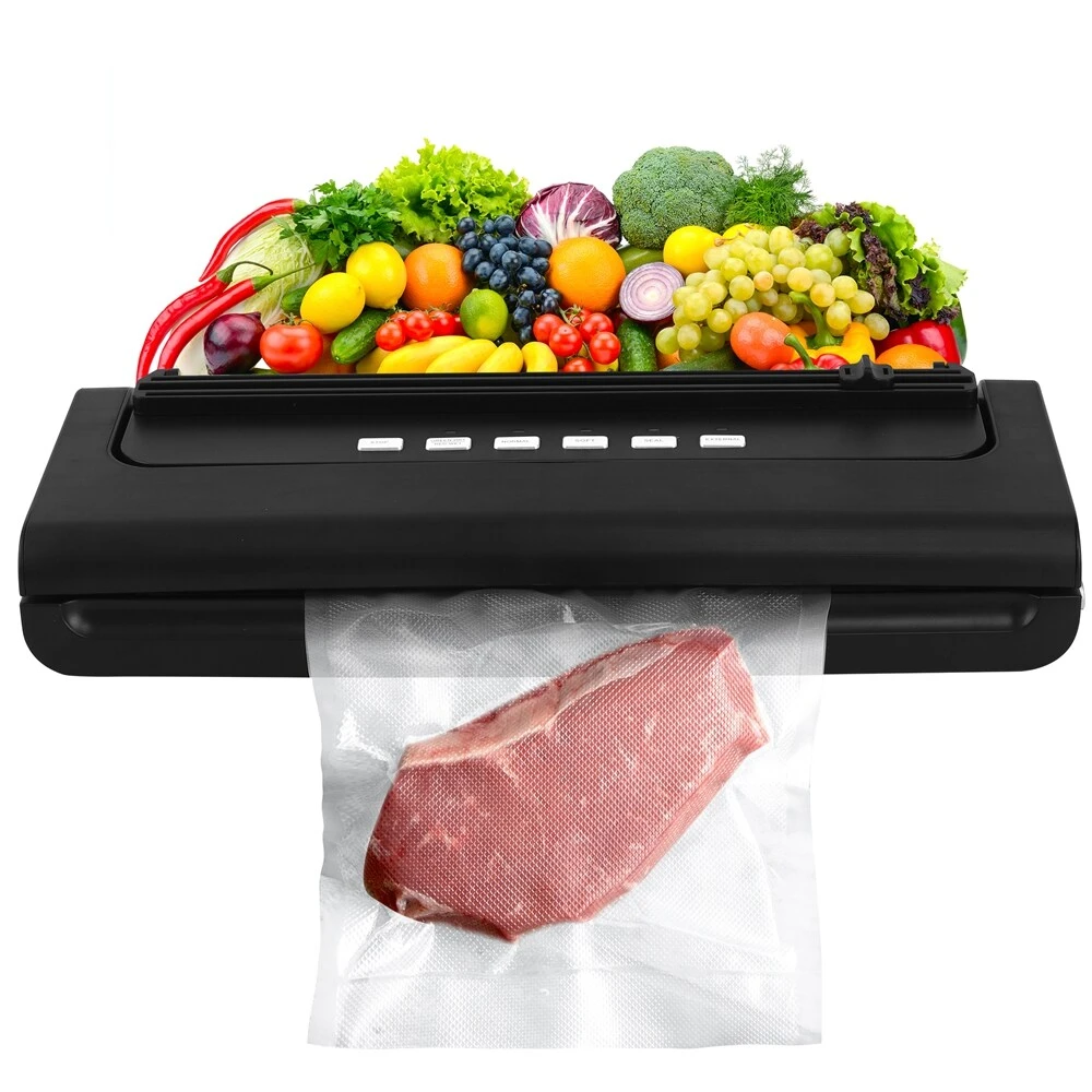 Zoomyo Vakuumierer Advanced, Starter-Set Zum Vakuumieren Mit Vakuumbeutel, Vakuumierrolle, Adapter, Schlauch 1 Zoomyo Vakuumierer Advanced, Starter-Set Zum Vakuumieren Mit Vakuumbeutel, Vakuumierrolle, Adapter, Schlauch