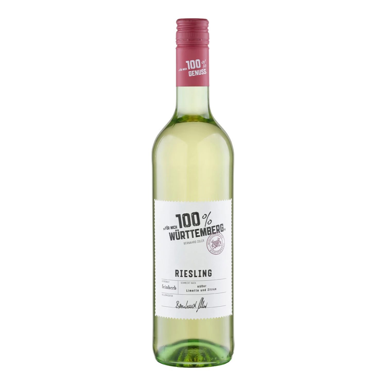 Für Mich 100% Württemberg Riesling 11,0 % Vol 0,75 Liter 1 Für Mich 100% Württemberg Riesling 11,0 % Vol 0,75 Liter
