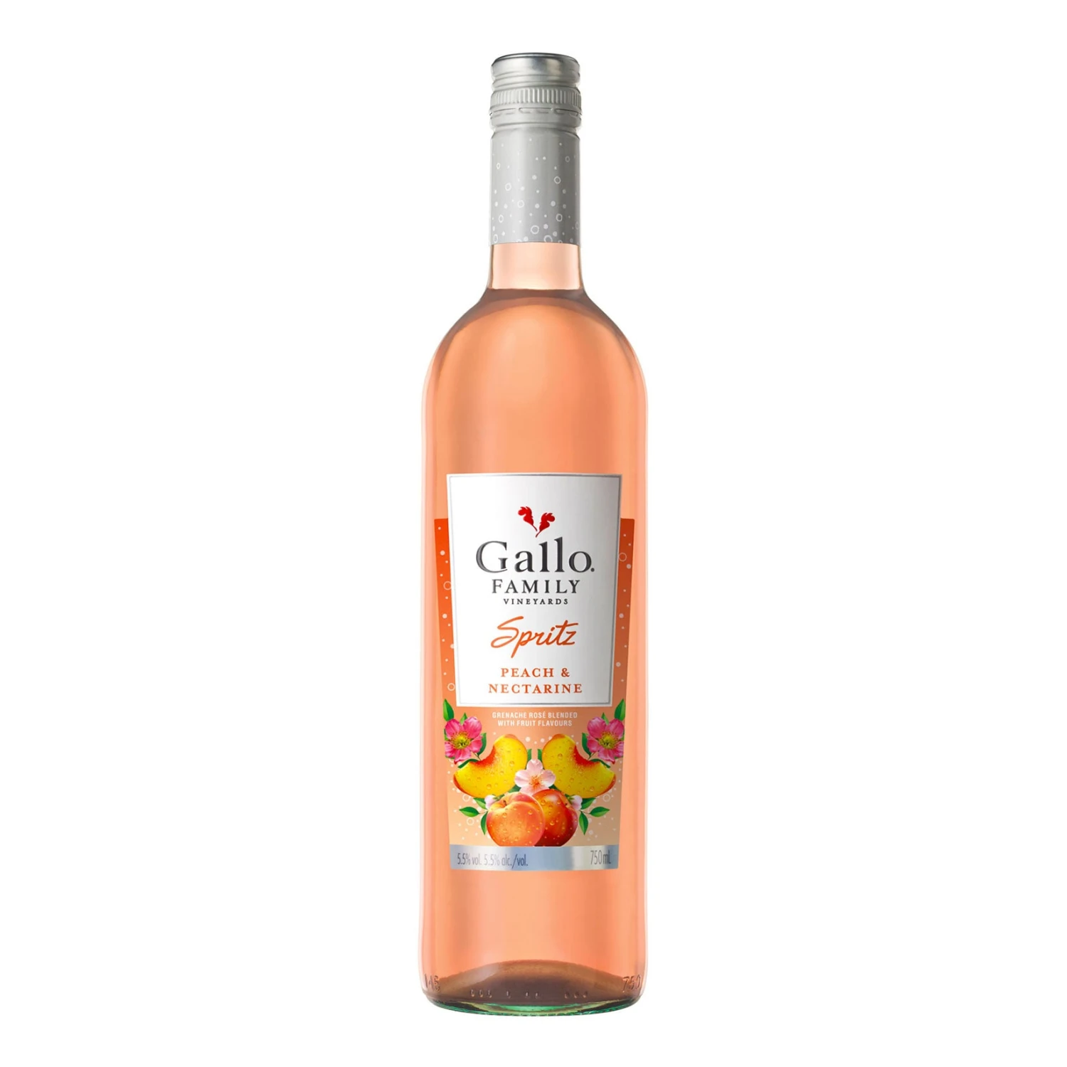 Gallo Family Vineyards Spritz Pfirsich & Nektarine 5,5 % Vol 0,75 Liter 1 Gallo Family Vineyards Spritz Pfirsich & Nektarine 5,5 % Vol 0,75 Liter