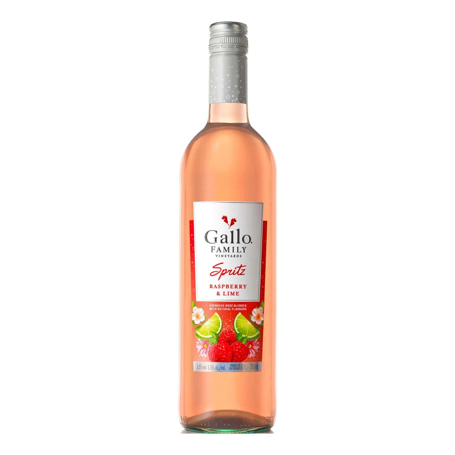 Gallo Family Vineyards Spritz Himbeere & Limette 5,5 % Vol 0,75 Liter 1 Gallo Family Vineyards Spritz Himbeere & Limette 5,5 % Vol 0,75 Liter