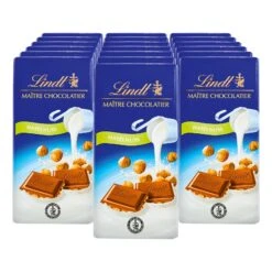 Lindt Maitre Vollmilch Haselnuss Schokolade 110 G, 19er Pack