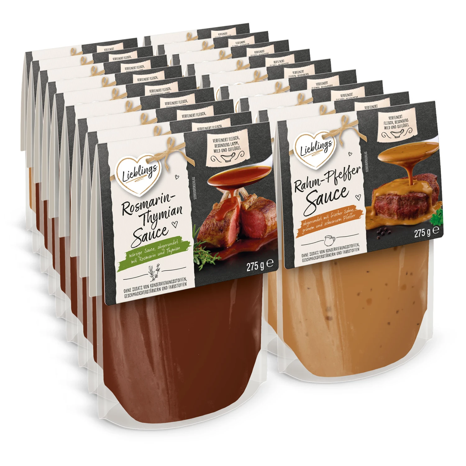 Lieblings Festtagssoßen 275 G, Verschiedene Sorten, 18er Pack 1 Lieblings Festtagssoßen 275 G, Verschiedene Sorten, 18er Pack