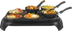 Tefal Wokparty Duo PY582813 Tischgrill 1000 W Schwarz Edelstahl 5 Tefal Wokparty Duo PY582813 Tischgrill 1000 W Schwarz Edelstahl -Netto 2432701000 prod 003