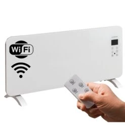 STAHLMANN Konvektor ZG2000 Weiss Mit Glasfront