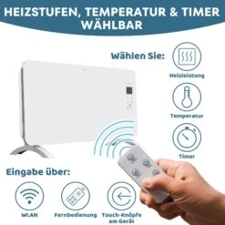 STAHLMANN Konvektor ZG2000 Weiss Mit Glasfront -Netto 8600153300 3985 prod 003