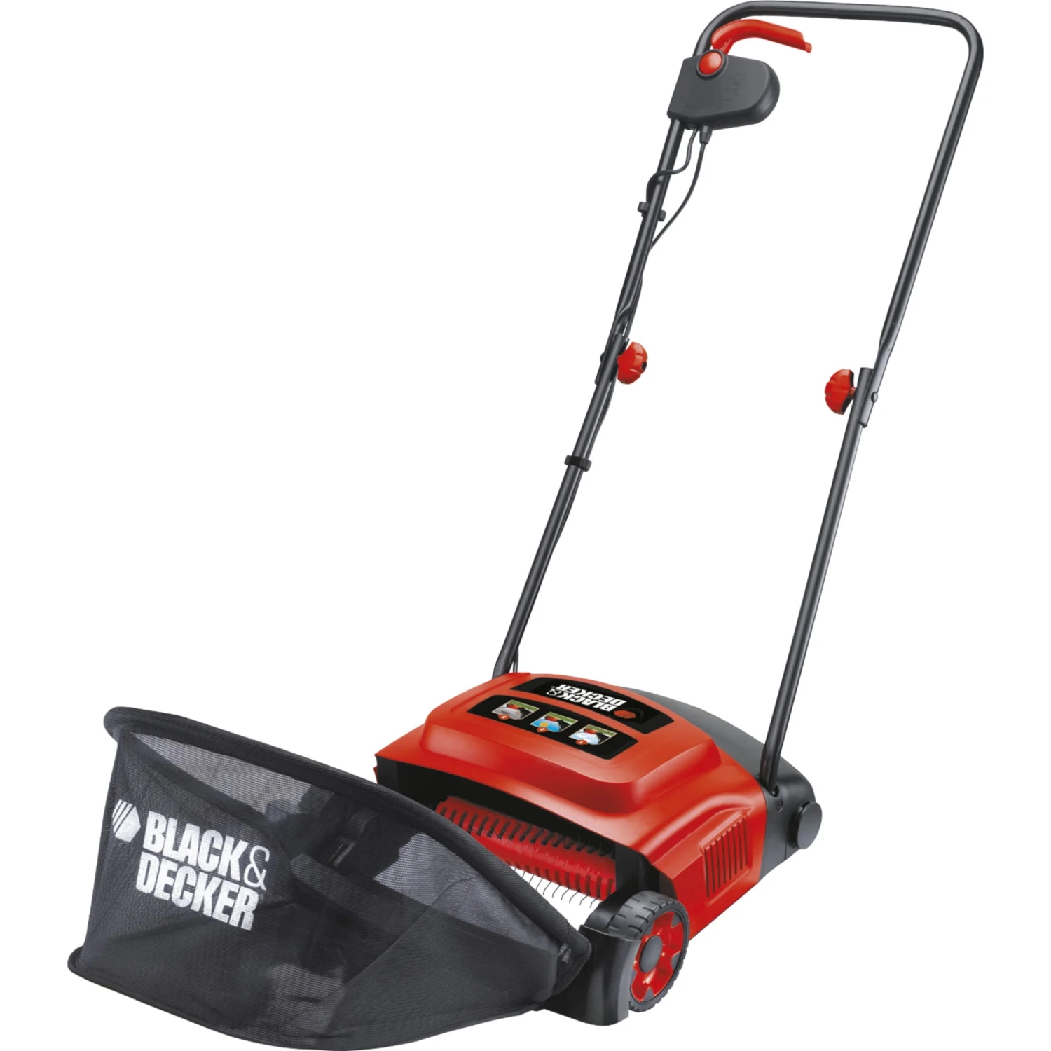 Black & Decker BLACK+DECKER Vertikutierer Elektro-Rasenlüfter GD300 2 Black & Decker BLACK+DECKER Vertikutierer Elektro-Rasenlüfter GD300 – Bild 2