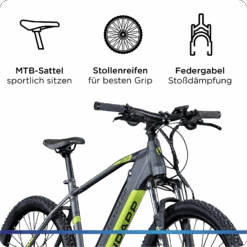 Zündapp Z808 E-Mountainbike Für Damen Und Herren Ab 170 Cm E Bike 27,5 Zoll EMTB Hardtail Pedelec Fahrrad Elektrofahrrad 7 Zündapp Z808 E-Mountainbike Für Damen Und Herren Ab 170 Cm E Bike 27,5 Zoll EMTB Hardtail Pedelec Fahrrad Elektrofahrrad -Netto 8600290900 29294 prod 004