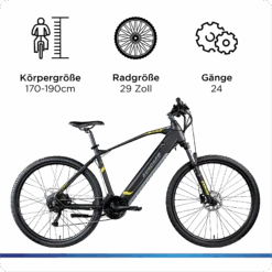 Zündapp Z808 E Bike Für Damen Und Herren Ab 170 Cm Mountainbike 29 Zoll E MTB Hardtail Pedelec Fahrrad Elektrofahrrad 27 Gänge Elektrobike 6 Zündapp Z808 E Bike Für Damen Und Herren Ab 170 Cm Mountainbike 29 Zoll E MTB Hardtail Pedelec Fahrrad Elektrofahrrad 27 Gänge Elektrobike -Netto 8600290900 31238 prod 003