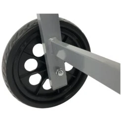 DEGAMO Rollenliege OSTIA, Aluminium Silber + Textilgewebe Schwarz, 200cm 9 DEGAMO Rollenliege OSTIA, Aluminium Silber + Textilgewebe Schwarz, 200cm -Netto 8600319700 67841981 prod 004