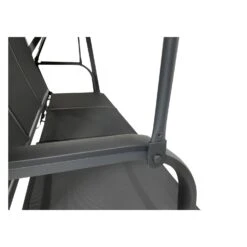 DEGAMO Hollywoodschaukel DALLAS 3-sitzer Aluminium, Schwarz/grau 9 DEGAMO Hollywoodschaukel DALLAS 3-sitzer Aluminium, Schwarz/grau -Netto 8600319700 77141826 prod 004