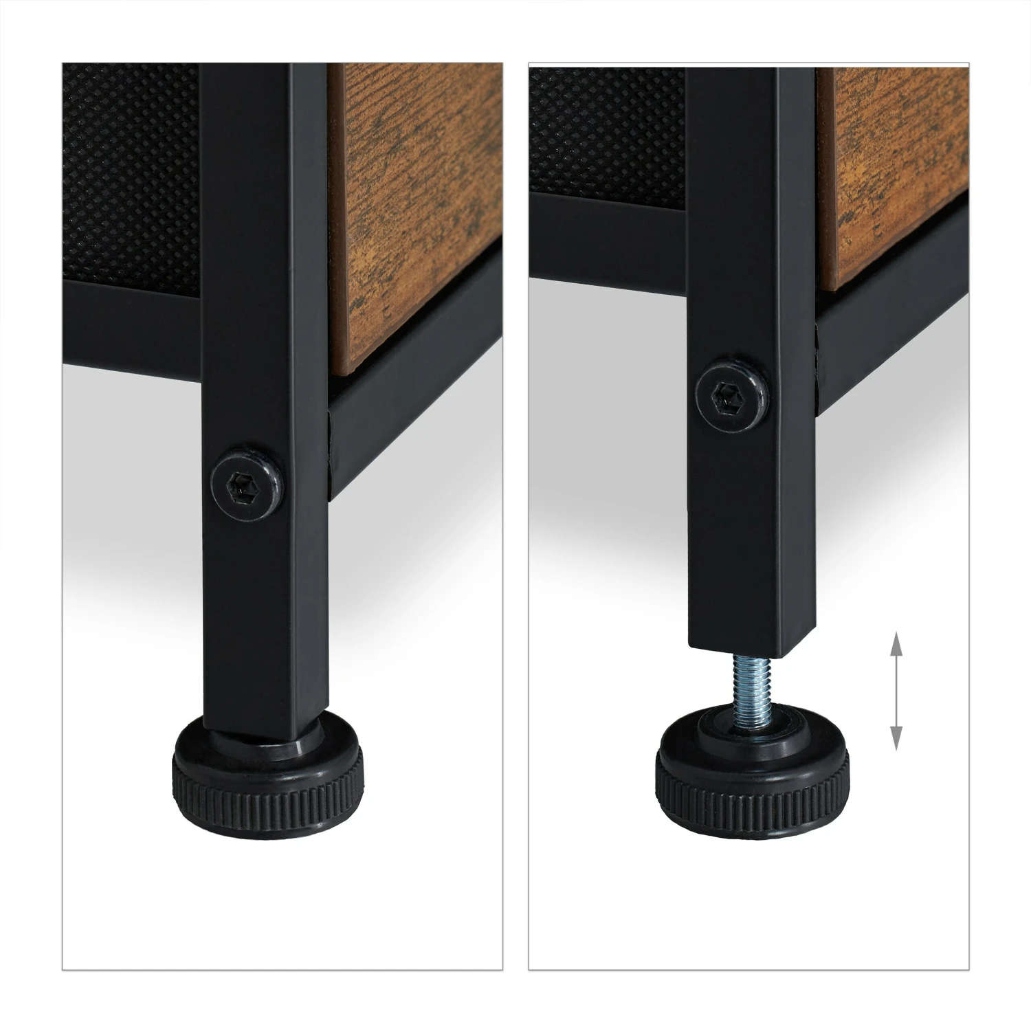 Relaxdays Kommode 5 Schubladen 2 Relaxdays Kommode 5 Schubladen – Bild 2