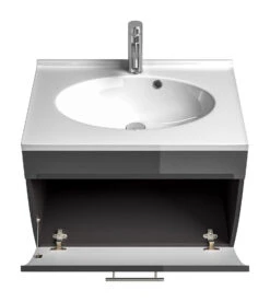 Posseik Waschplatz Salona Anthrazit Waschtisch Inkl. Mineralguss-Waschbecken 11 Posseik Waschplatz Salona Anthrazit Waschtisch Inkl. Mineralguss-Waschbecken -Netto 8600335800 13227 prod 006