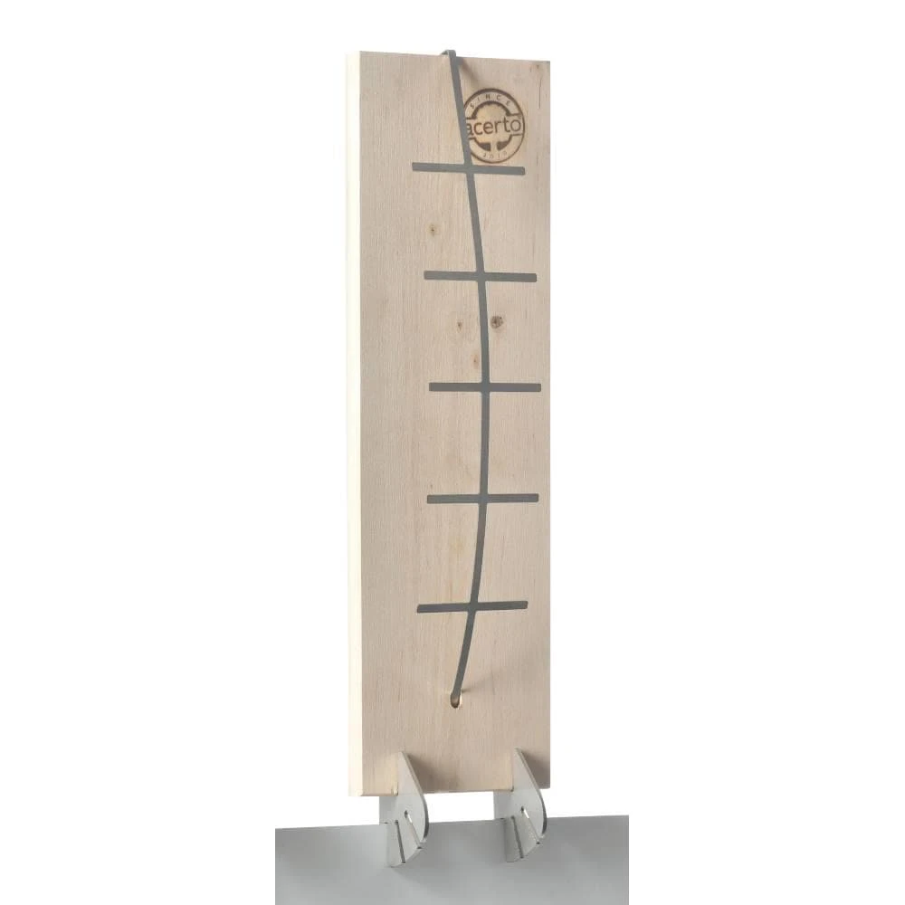 Acerto® Flammlachsbrett Aus Birke - 3 Stufen Einstellbar - Lachs Bis 1,5kg 2 Acerto® Flammlachsbrett Aus Birke - 3 Stufen Einstellbar - Lachs Bis 1,5kg – Bild 2