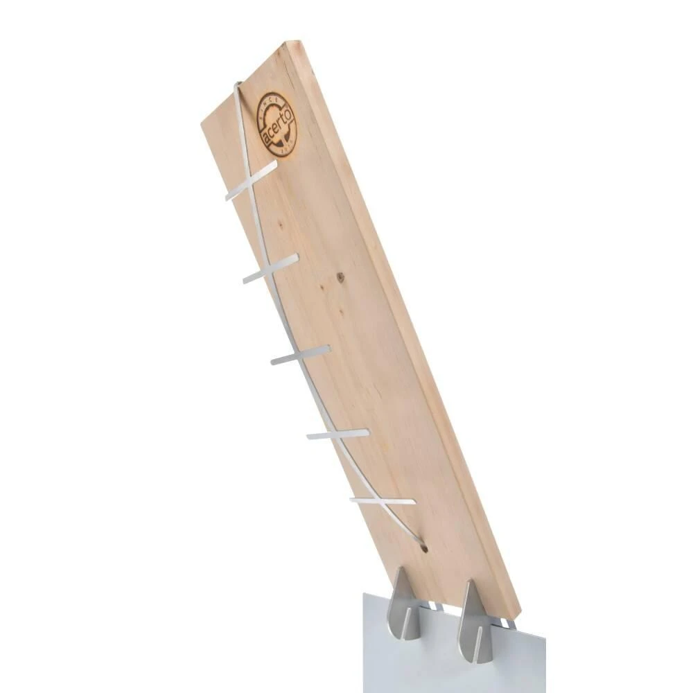 Acerto® Flammlachsbrett Aus Birke - 3 Stufen Einstellbar - Lachs Bis 1,5kg 3 Acerto® Flammlachsbrett Aus Birke - 3 Stufen Einstellbar - Lachs Bis 1,5kg – Bild 3