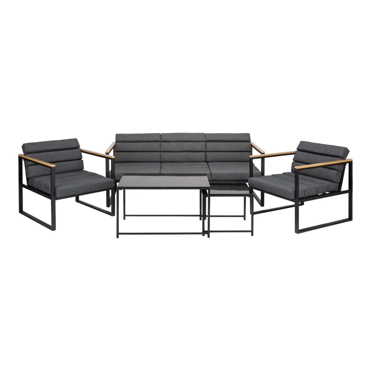 Outdoor-Lounge-Set, 5-tlg. Space 2 Anthrazit 1 Outdoor-Lounge-Set, 5-tlg. Space 2 Anthrazit
