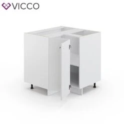 VICCO Eckunterschrank 87 Cm Weiß Küchenzeile Unterschrank Fame 9 VICCO Eckunterschrank 87 Cm Weiß Küchenzeile Unterschrank Fame -Netto 8600343700 33509 prod 004