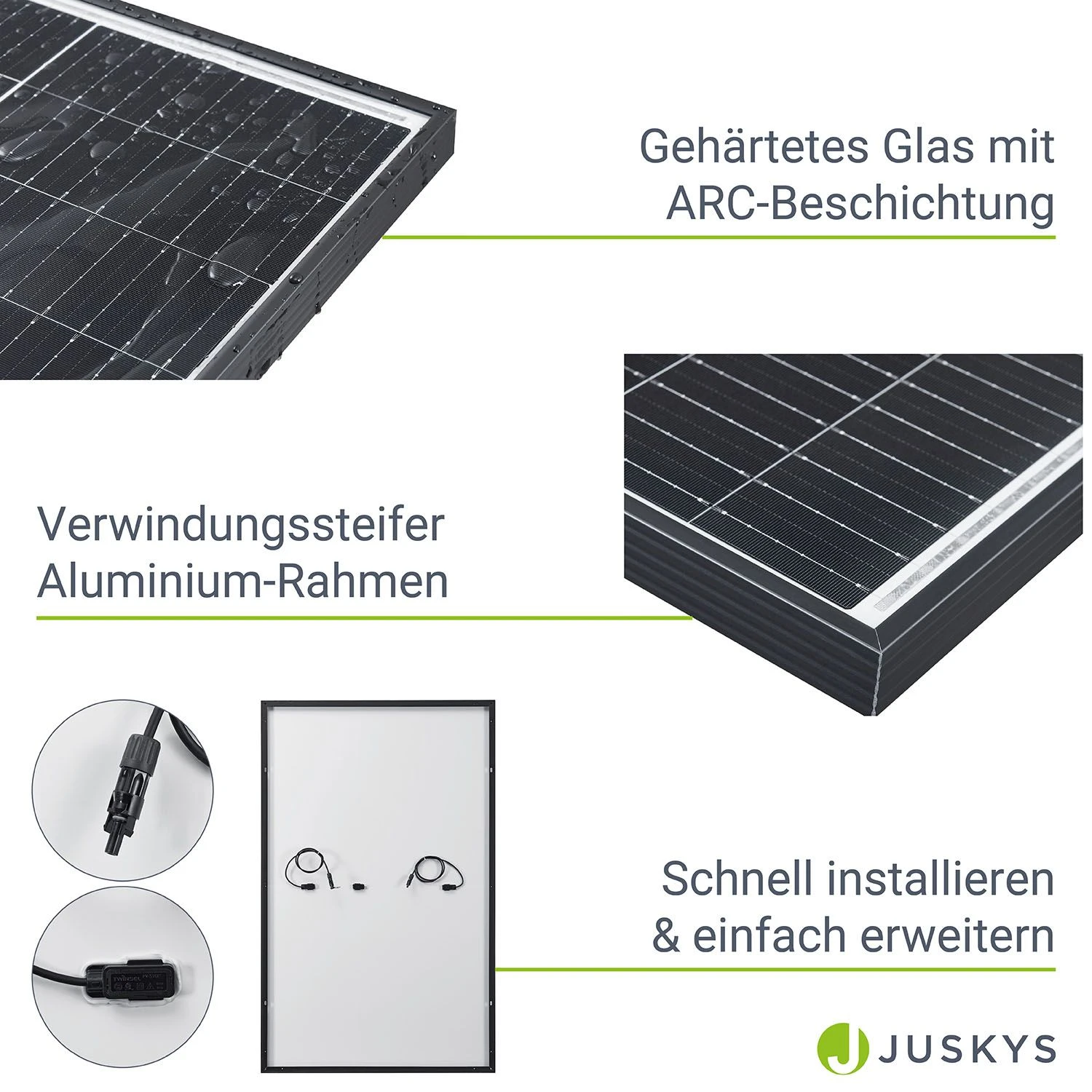 RISEN Solarpanel RSM40-8-410M Mit 410 Watt - Balkonkraftwerk Solarmodul - Verkauf Nur An Endverbraucher 5 RISEN Solarpanel RSM40-8-410M Mit 410 Watt - Balkonkraftwerk Solarmodul - Verkauf Nur An Endverbraucher – Bild 5