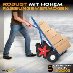 MAXCRAFT Treppenkarre Bis 200 Kg - 12 Räder 8 MAXCRAFT Treppenkarre Bis 200 Kg - 12 Räder -Netto 8600348300 9978 prod 003